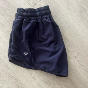 Navy Blue - Lululemon Hotty Hot Shorts 2.5”- Size 4